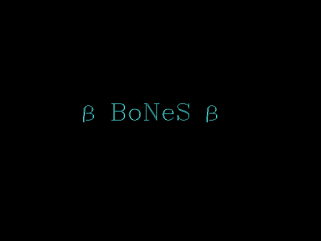 Title screen of Bones: The Game of the Haunted Mansion