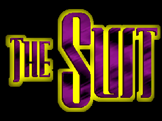 Title screen of The Suit