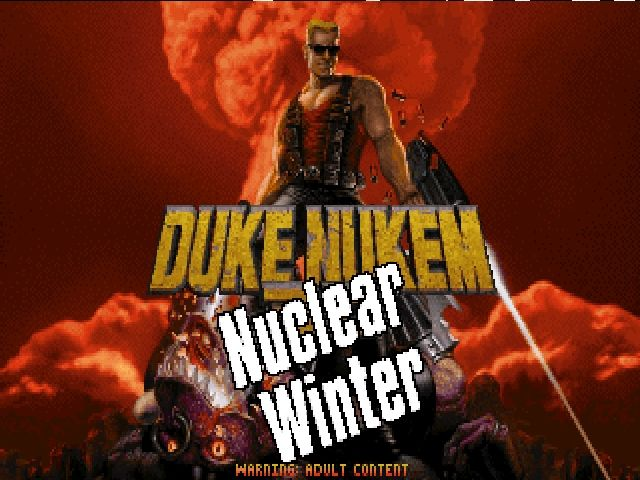 Title screen of Duke: Nuclear Winter