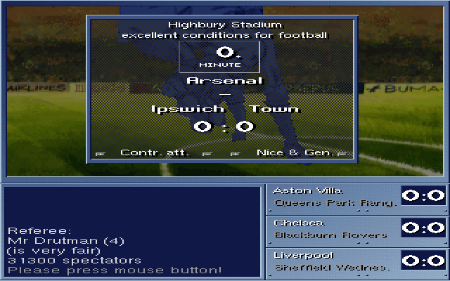 Gameplay of On the Ball