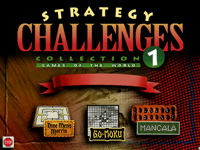 Title screen of Strategy Challenges Collection 1: Around the World