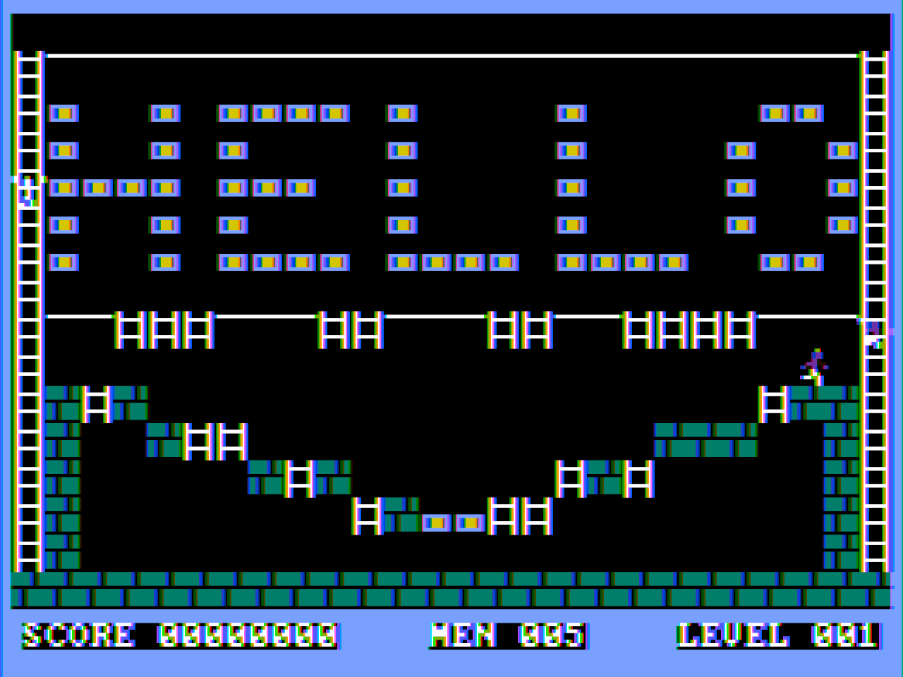 Gameplay of Championship Lode Runner