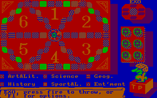 Gameplay of Trivial Pursuit (1987)
