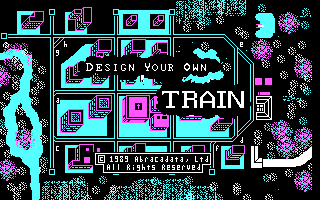 Title screen of Design Your Own Train