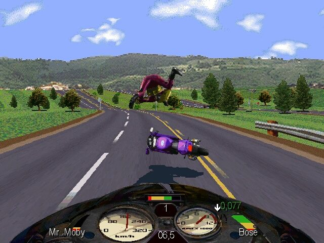 Gameplay of Road Rash