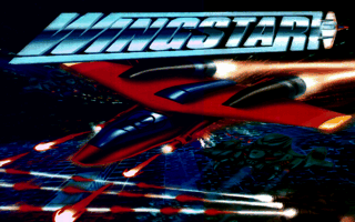 Title screen of Wingstar