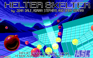 Title screen of Helter Skelter
