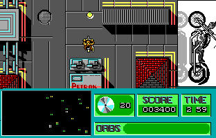 Gameplay of Moonwalker