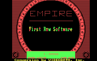 Title screen of Empire!