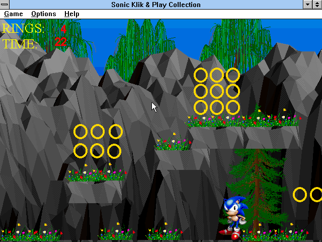 Gameplay of Sonic KNP Collection