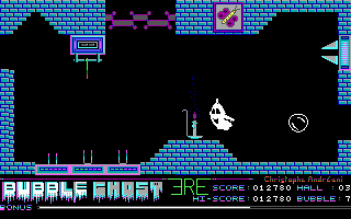 Gameplay of Bubble Ghost