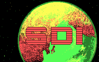 Title screen of S.D.I.