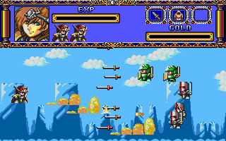 Gameplay of Shooting Langrisser 2