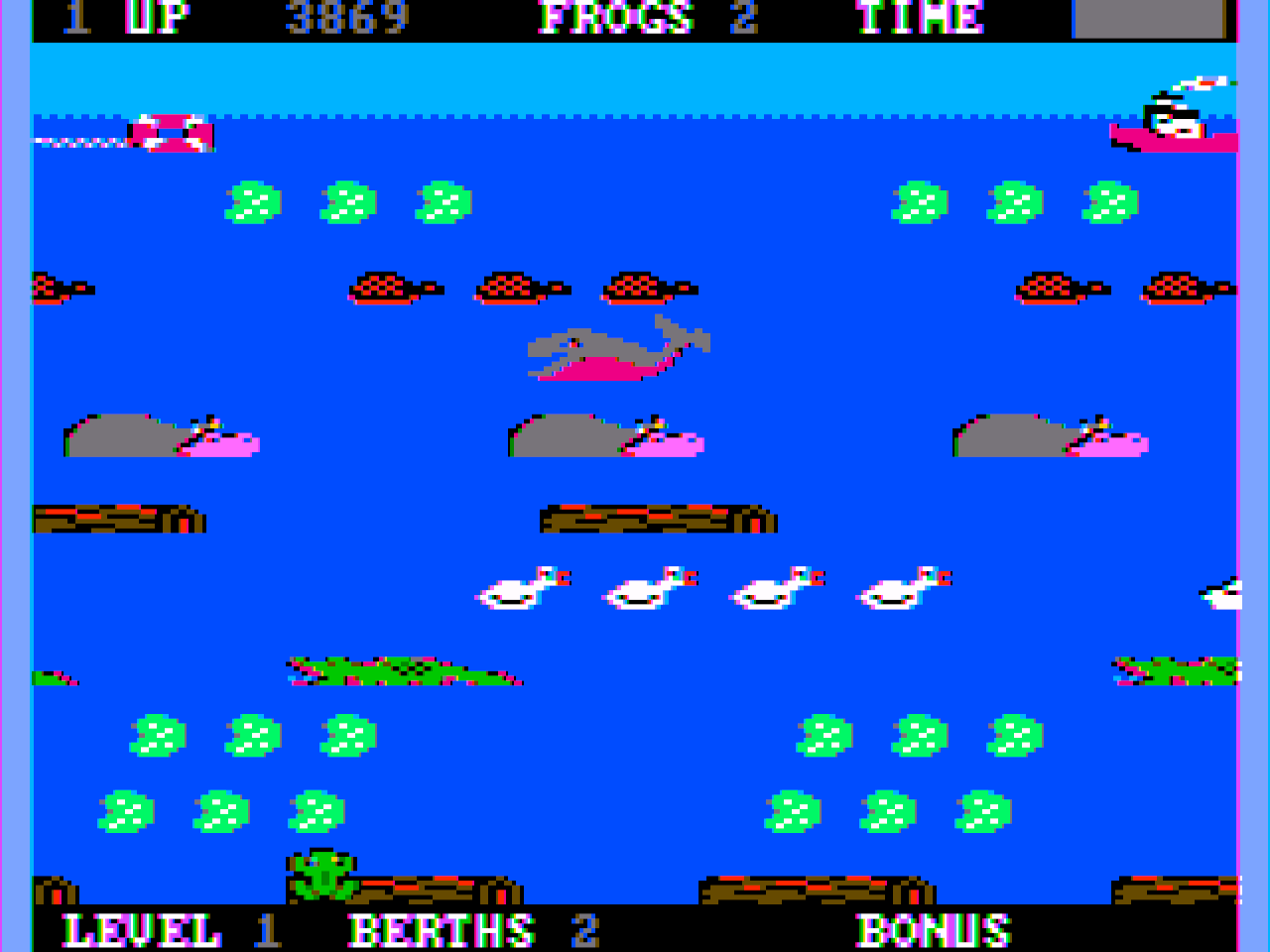 Gameplay of Frogger II: ThreeeDeep!