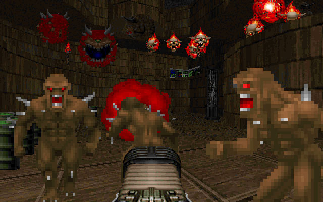 Gameplay of Final DOOM