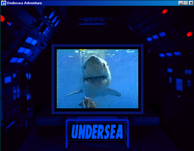 Title screen of Undersea Adventure