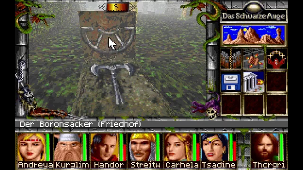 Gameplay of Realms of Arkania III: Shadows over Riva