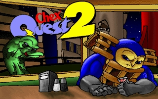 Title screen of Chex Quest 2