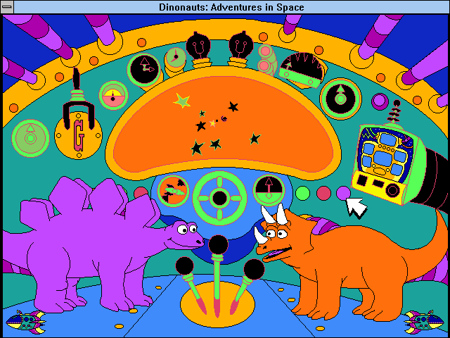 Gameplay of Dinonauts: Adventures in Space