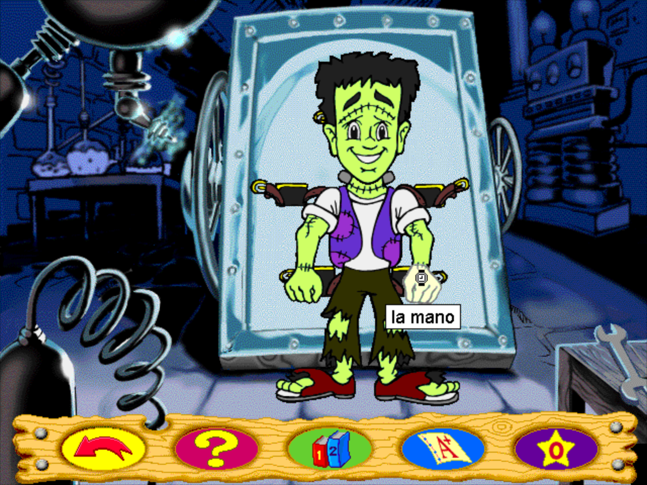 Gameplay of JumpStart Spanish