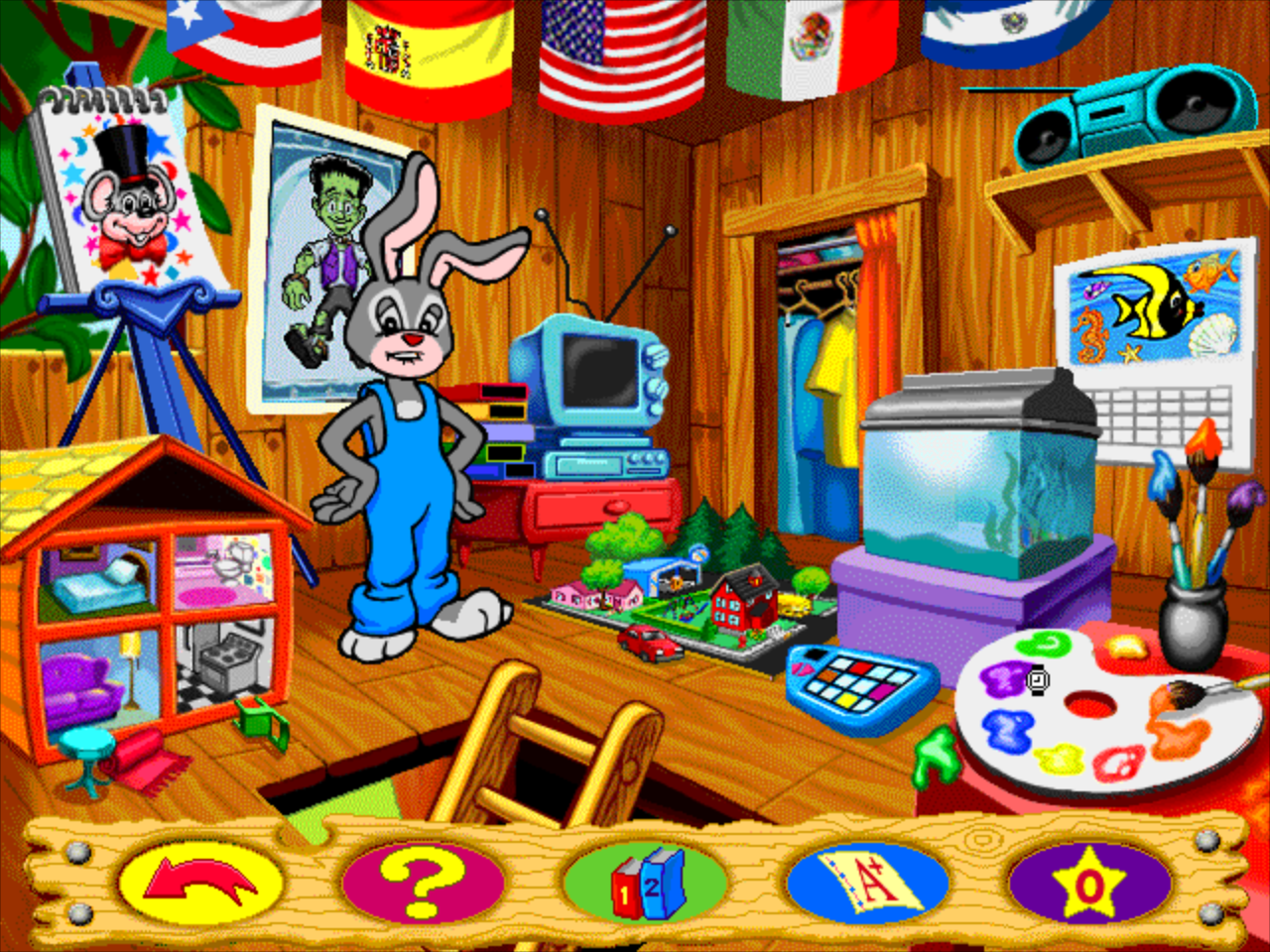 Gameplay of JumpStart Spanish