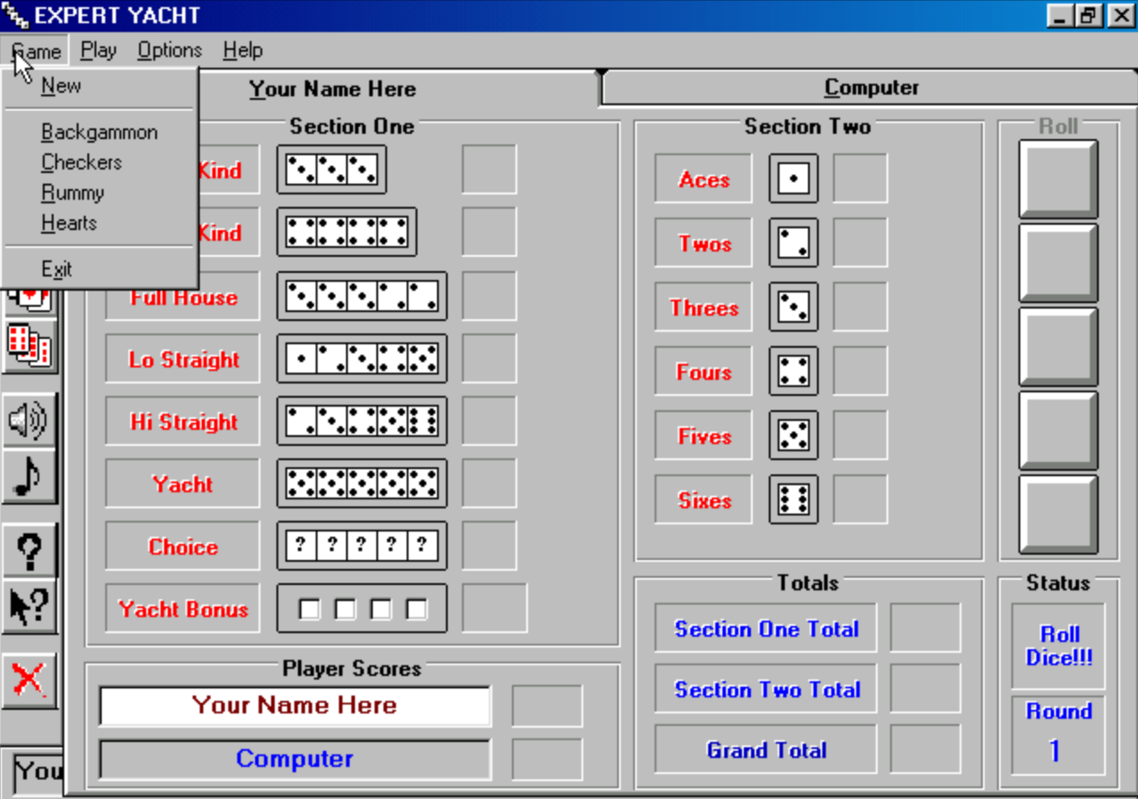 Gameplay of Expert Favorite Games for 95