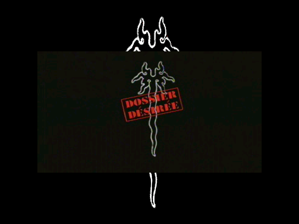 Title screen of Dossier Desiree