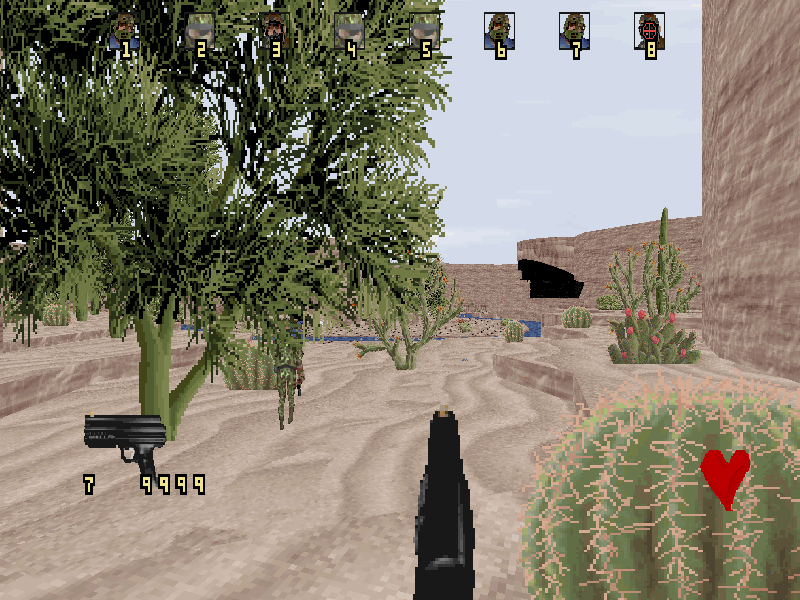 Gameplay of Extreme Paintbrawl