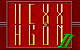 Title screen of Hexxagon II