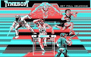 Title screen of Summer Challenge