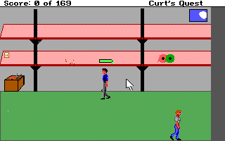 Gameplay of Curt's Quest