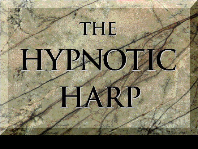 Title screen of The Awesome Adventures of Victor Vector & Yondo: The Hypnotic Harp