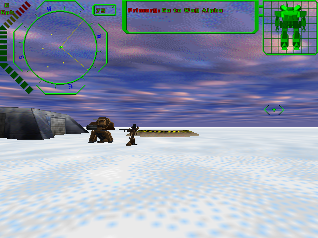 Gameplay of Heavy Gear