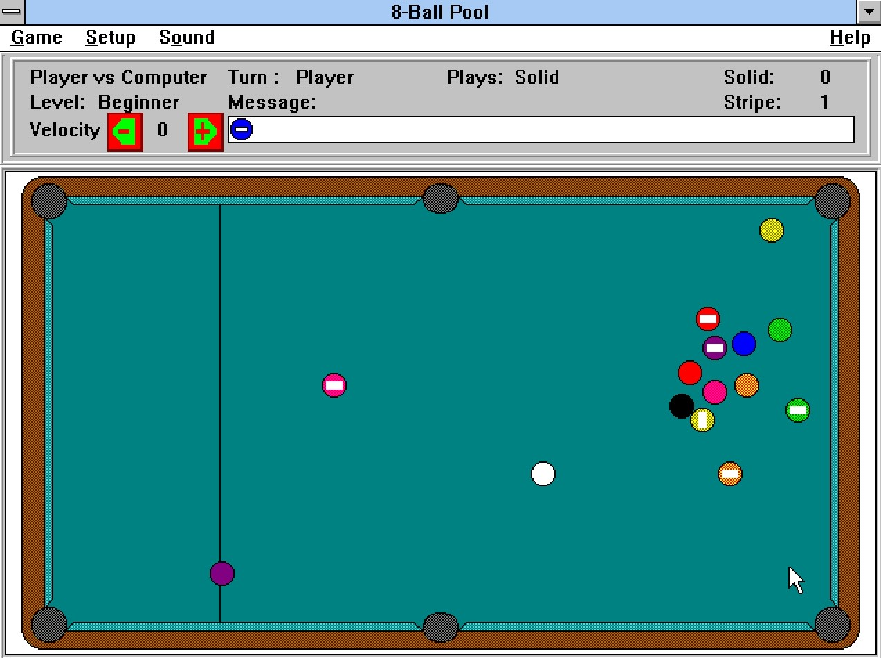 Gameplay of Pool Room