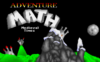 Title screen of Adventure Math