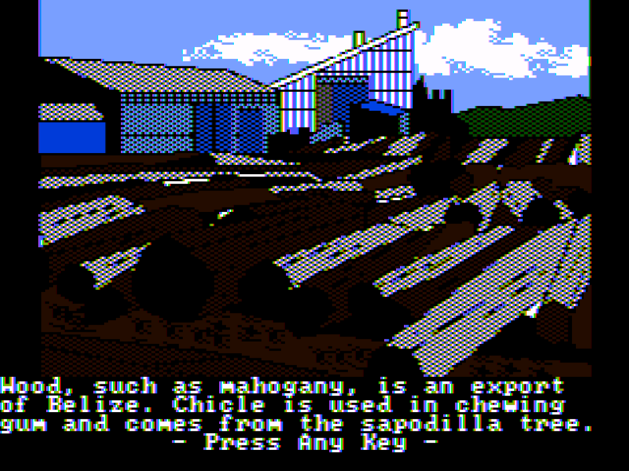 Gameplay of The Spy's Adventures in South America