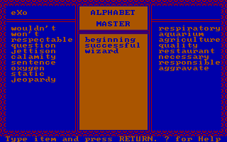 Gameplay of Discover the Alphabet