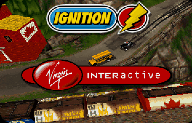 Title screen of Ignition