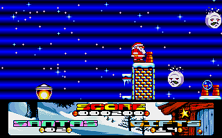 Gameplay of Santa's Xmas Caper