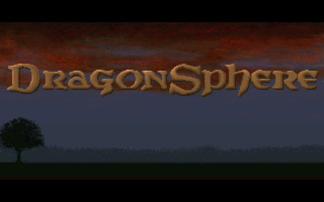 Title screen of Dragonsphere