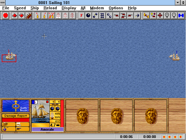 Gameplay of Age of Sail