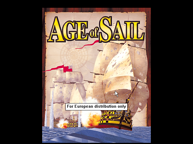 Title screen of Age of Sail
