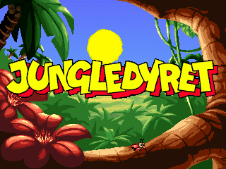 Title screen of Jungle Jack