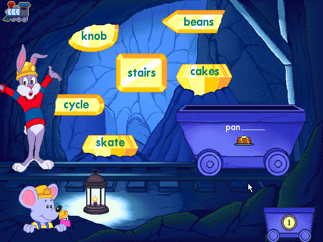 Gameplay of Reader Rabbit's Reading 2