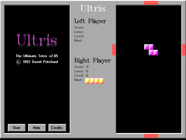 Gameplay of Ultris: The Ultimate Tetris