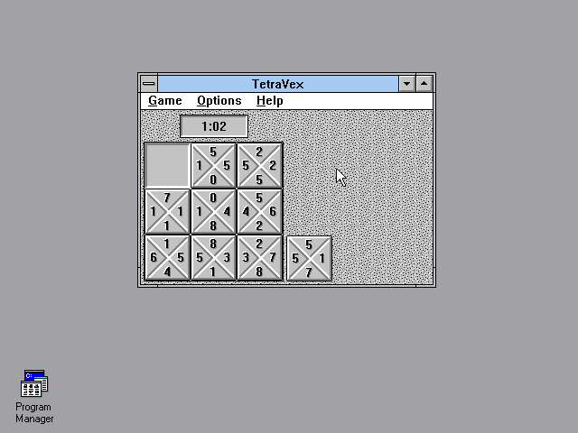 Gameplay of TetraVex