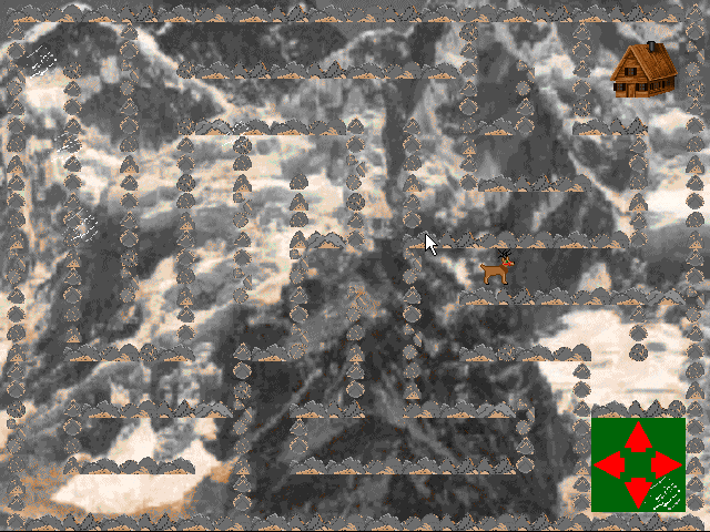 Gameplay of Reindeer Mazes