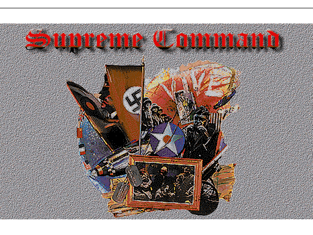 Title screen of Supreme Command