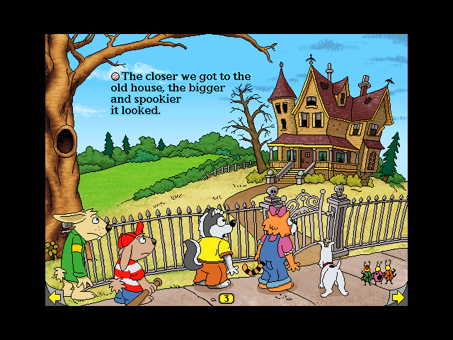 Gameplay of Harry and the Haunted House