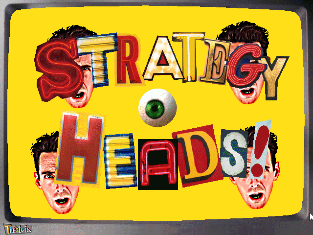 Title screen of Strategy Heads